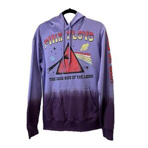 Pink Floyd Hoodie Mens S 34/36 Purple The Dark Side Of The Moon 1973 US Tour